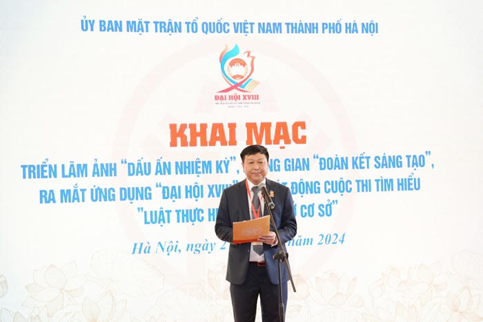 Khai mạc Đại hội đại biểu MTTQ Việt Nam TP Hà Nội lần thứ XVIII