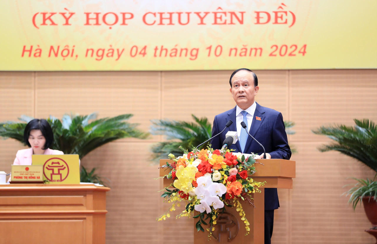 Khai mạc kỳ họp thứ 18 HĐND TP Hà Nội