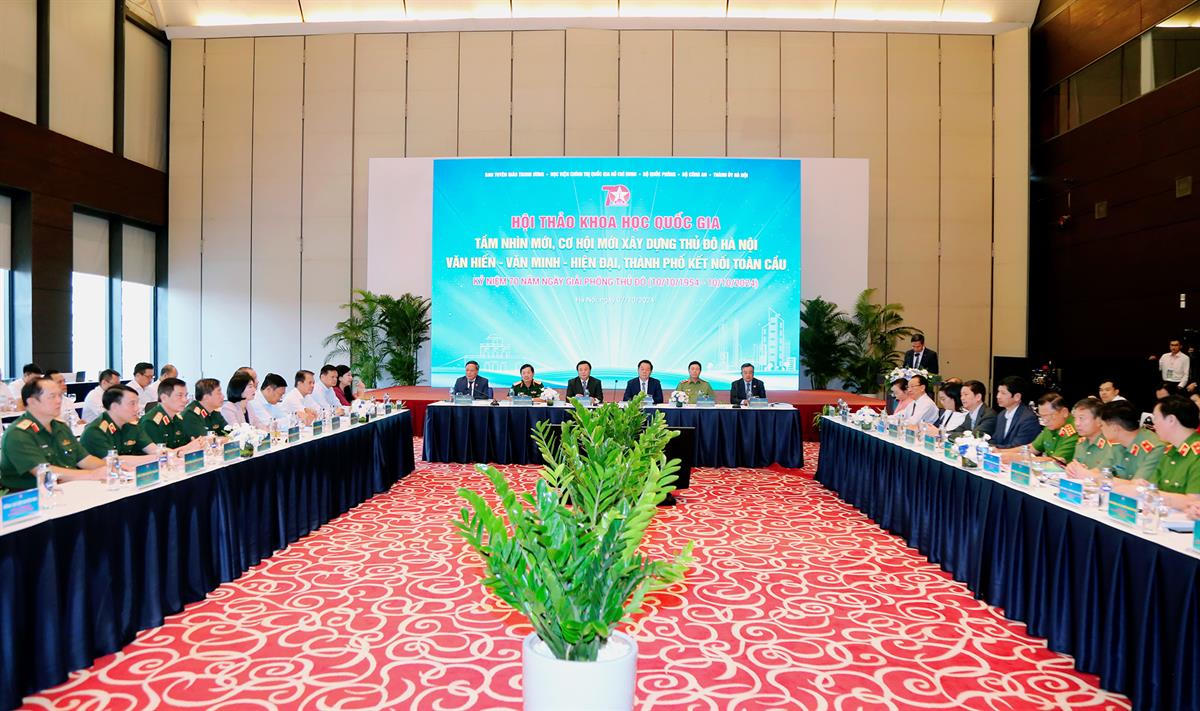 Phát triển Thủ đô văn hiến, văn minh, hiện đại, TP kết nối toàn cầu