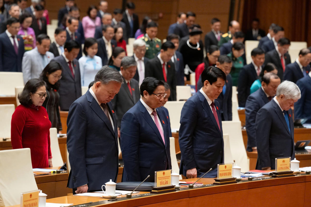 Khai mạc trọng thể Kỳ họp thứ 8, Quốc hội Khoá XV