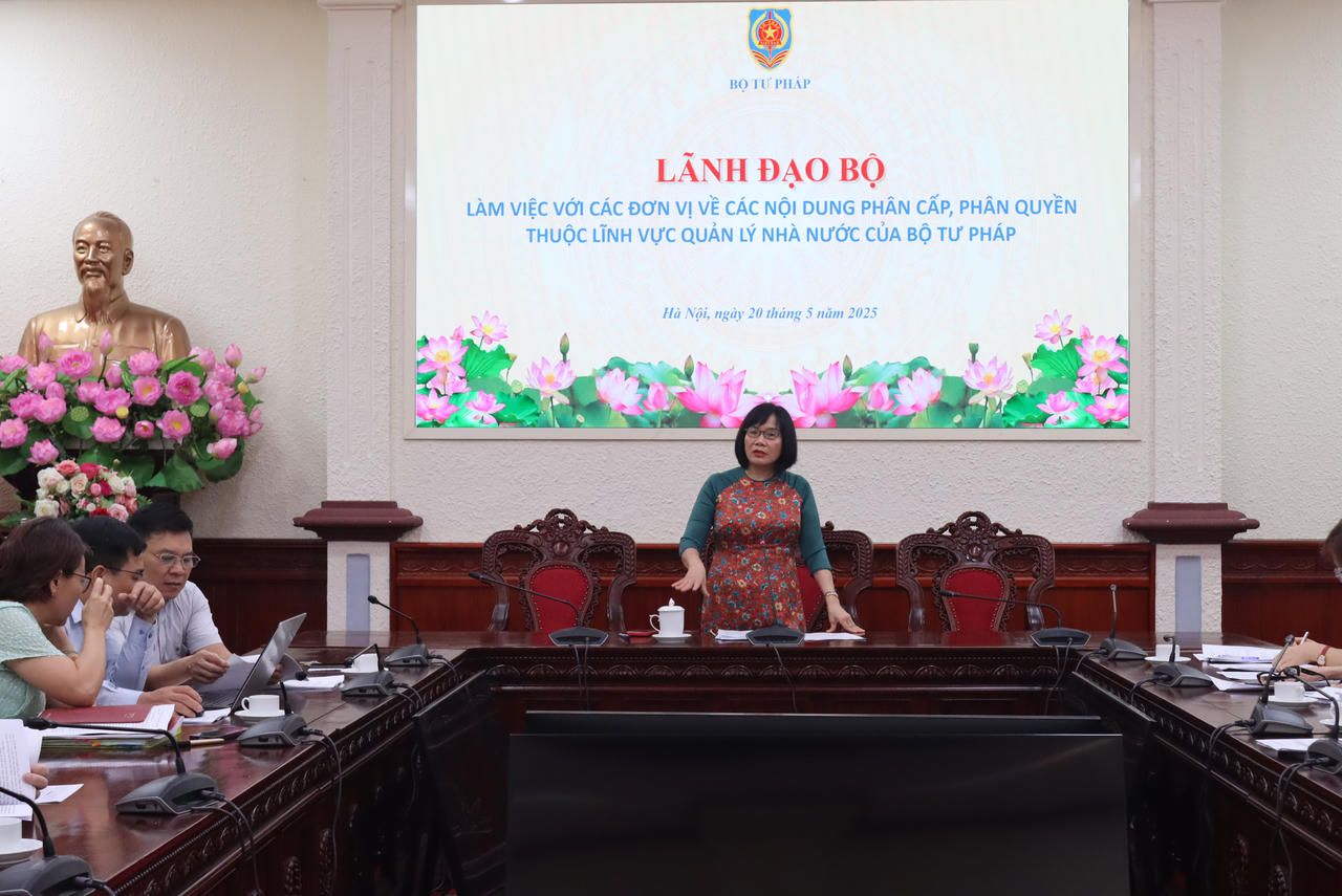 Phân cấp tối đa, tách biệt các nội dung để tạo điều kiện cho địa phương thực hiện