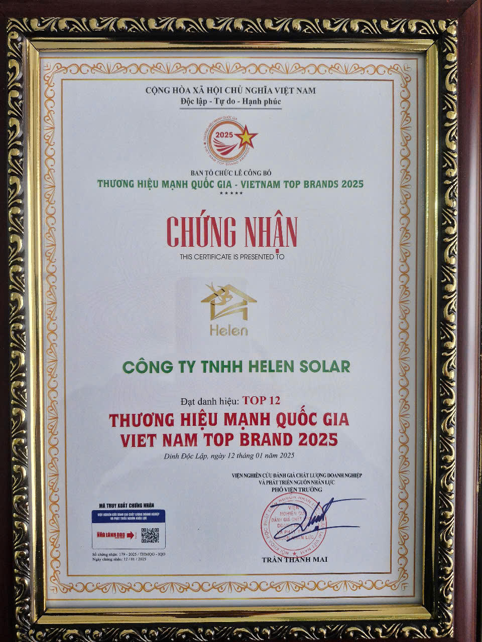 Yến Helen nhận Chứng nhận Halal: Lời khẳng định rõ ràng về chất lượng sản phẩm