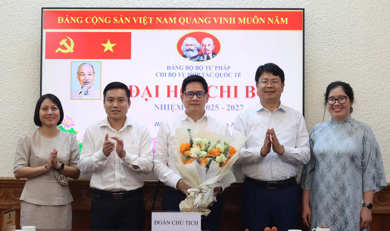 Chi bộ Vụ Hợp tác quốc tế tổ chức thành công Đại hội Chi bộ nhiệm kỳ 2025-2027