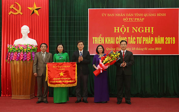 Sở Tư pháp Quảng Bình 'điểm tựa' vững chắc trong công tác tham mưu