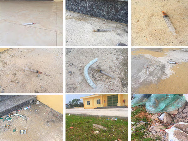 Rùng mình cảnh chợ mới xây thành... ‘bãi đáp' của 'con nghiện'