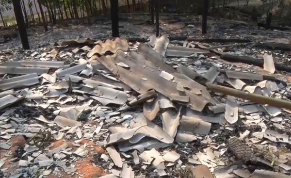 Mâu thuẫn với vợ lúc say, nam thanh niên sang… đốt nhà bố vợ