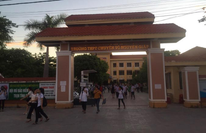 24 học sinh Quảng Bình chịu thiệt vì cán bộ coi thi... ký nhầm