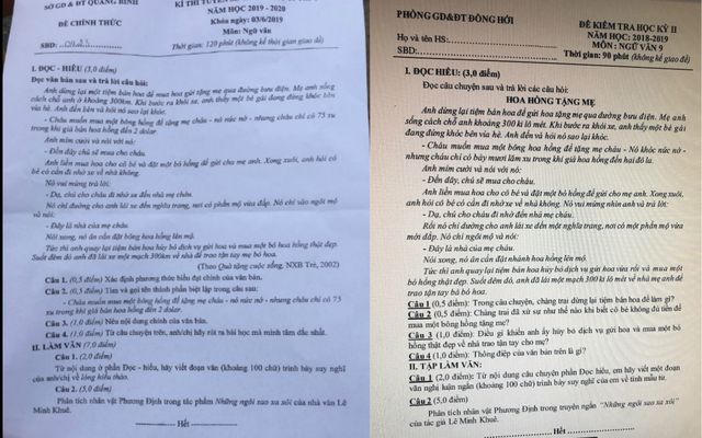 24 học sinh Quảng Bình chịu thiệt vì cán bộ coi thi... ký nhầm