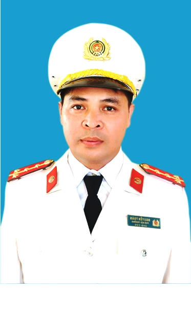 Đại úy công an luôn hết lòng vì công việc và đồng nghiệp