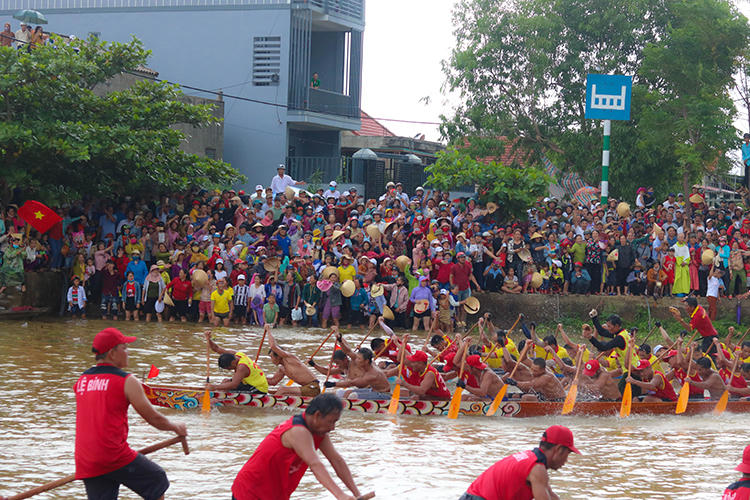 Quảng Bình: Hoàn tất khâu chuẩn bị cho Lễ hội bơi đua thuyền truyền thống 2/9 trên sông Kiến Giang