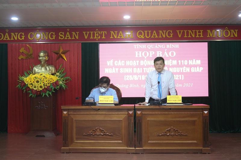 Tổ chức Lễ Kỷ niệm 110 năm Ngày sinh Đại tướng Võ Nguyên Giáp quy mô cấp quốc gia