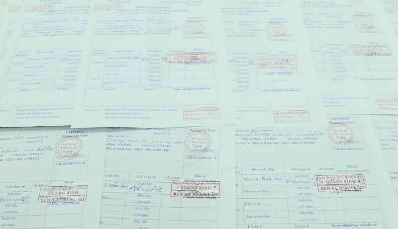 Khởi tố chủ xe khách tuyến Quảng Bình – Huế về hành vi làm giả con dấu