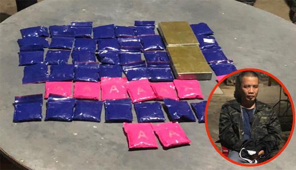 Thu giữ hàng nghìn viên ma túy tổng hợp dạng hồng phiến