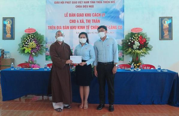 Xây dựng khu cách ly trong khuôn viên chùa để hỗ trợ các công dân có hoàn cảnh khó khăn