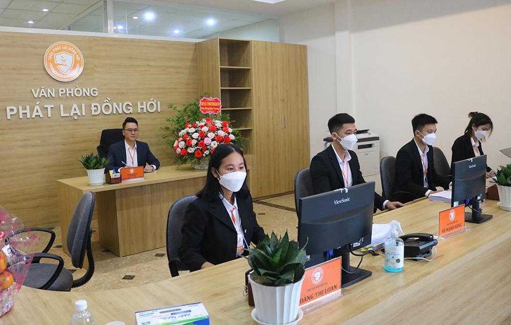 Văn phòng Thừa phát lại đầu tiên tại Quảng Bình chính thức hoạt động