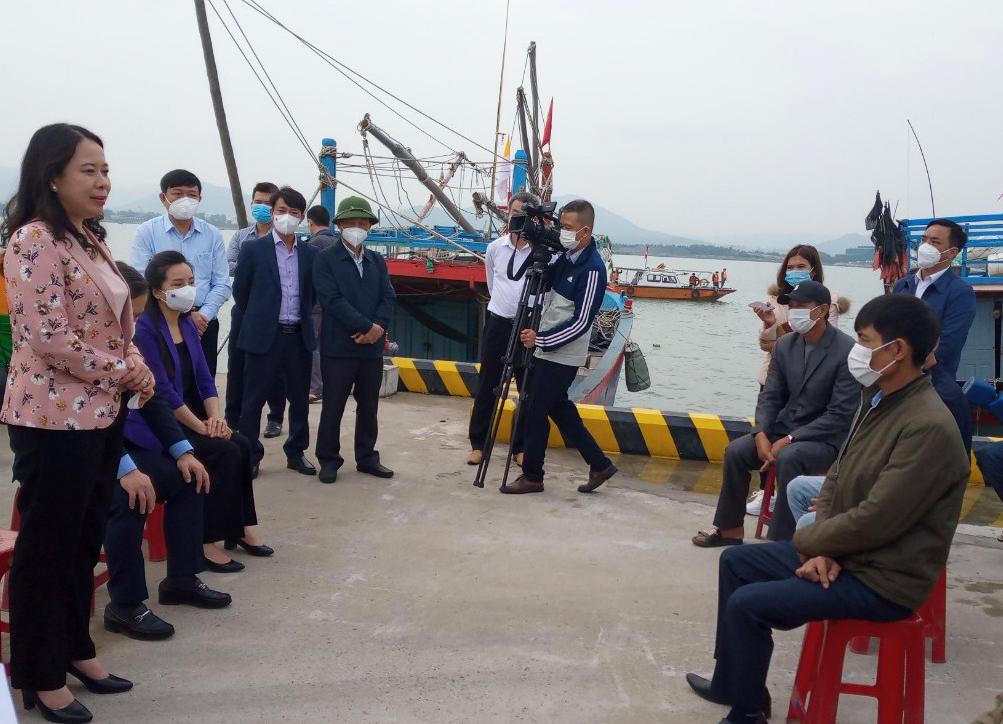 Phó Chủ tịch nước Võ Thị Ánh Xuân thăm và làm việc tại Quảng Bình