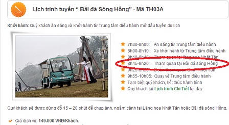 Khu bãi đá sông Hồng xây dựng trái phép vẫn thoải mái nâng cấp, đặt tour