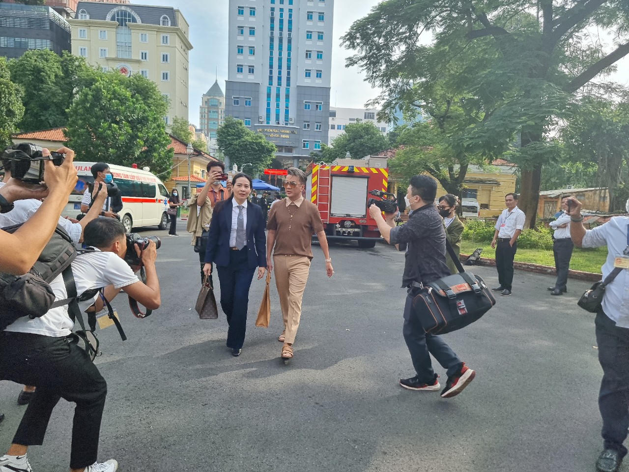 An ninh được siết chặt tại phiên tòa xét xử bà Nguyễn Phương Hằng