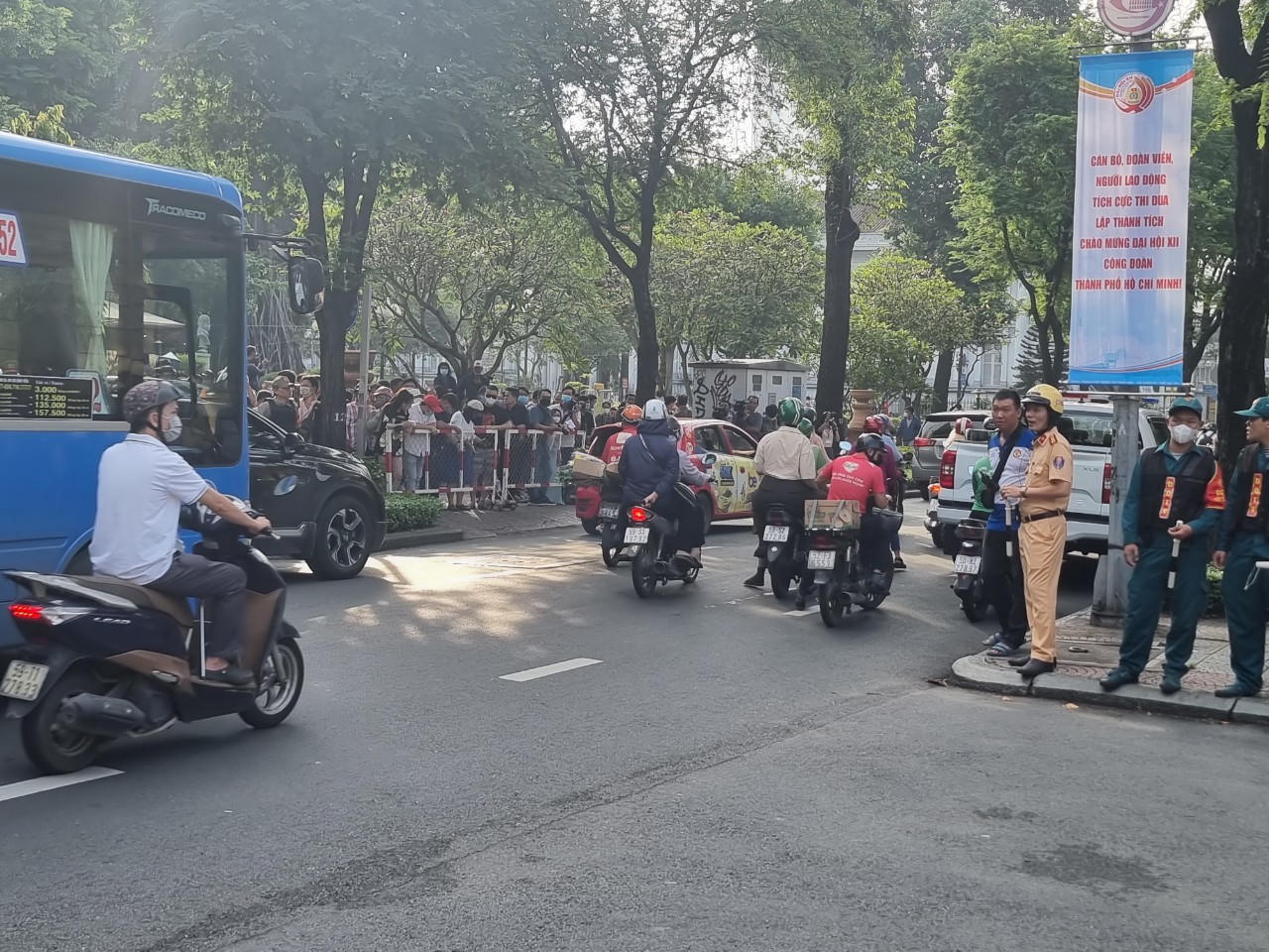 An ninh được siết chặt tại phiên tòa xét xử bà Nguyễn Phương Hằng