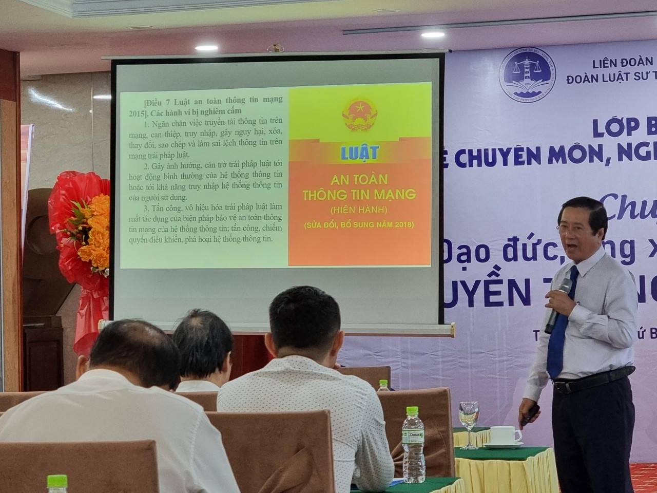 Đoàn Luật sư Bà Rịa Vũng Tàu bồi dưỡng chuyên môn nghiệp vụ cho Luật sư