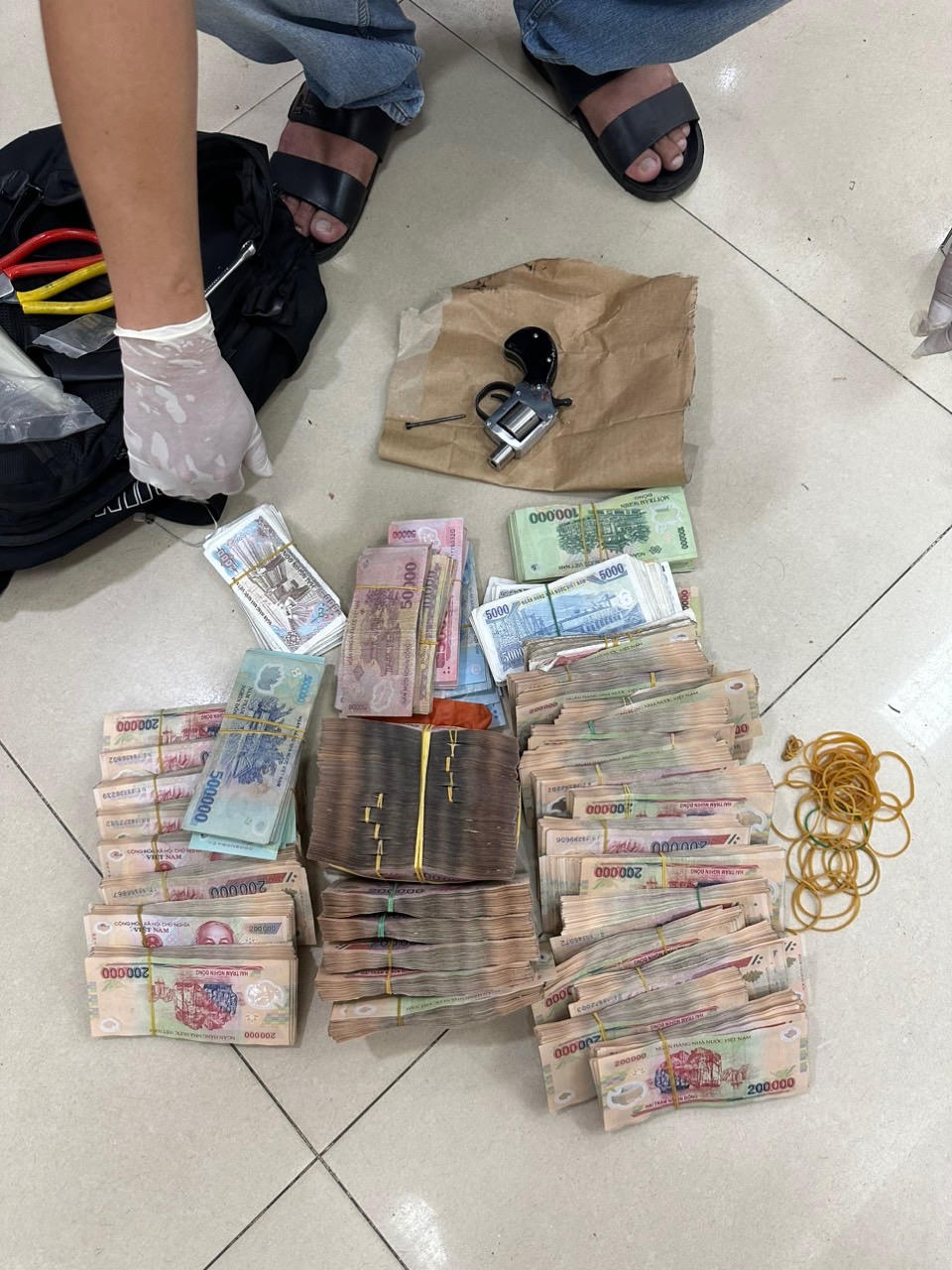 Sacombank bảo vệ an toàn Phòng giao dịch Bàu Bàng trước vụ cướp