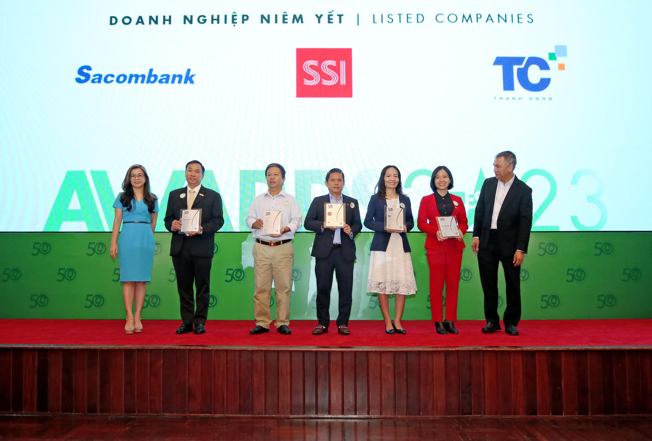 Sacombank được bình chọn là doanh nghiệp hoạt động hiệu quả 