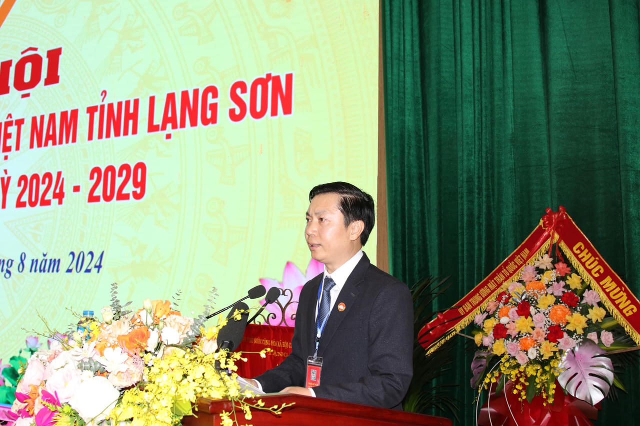 Ông Nguyễn Hoàng Tùng tiếp tục giữ chức Chủ tịch Ủy ban MTTQ Việt Nam tỉnh Lạng Sơn