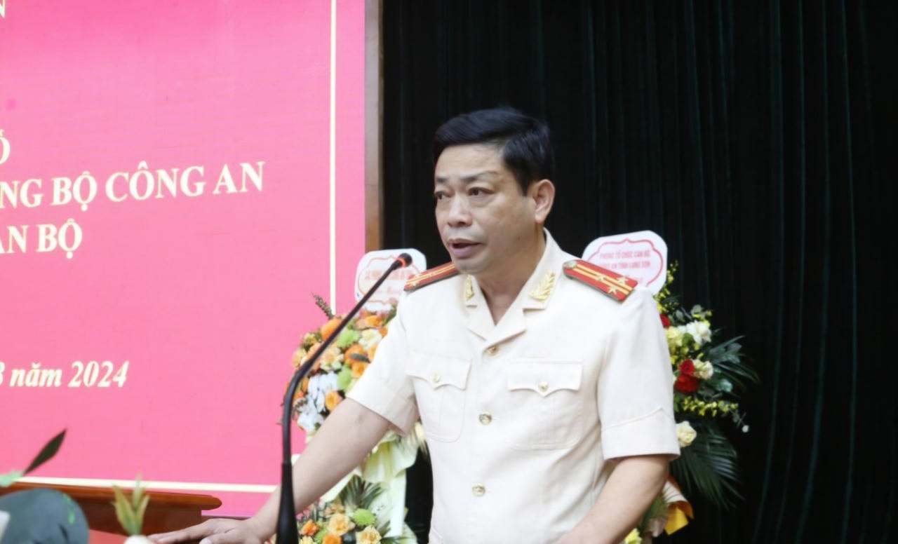 Thượng tá Lê Đăng Khoa làm Phó Giám đốc Công an tỉnh Lạng Sơn 
