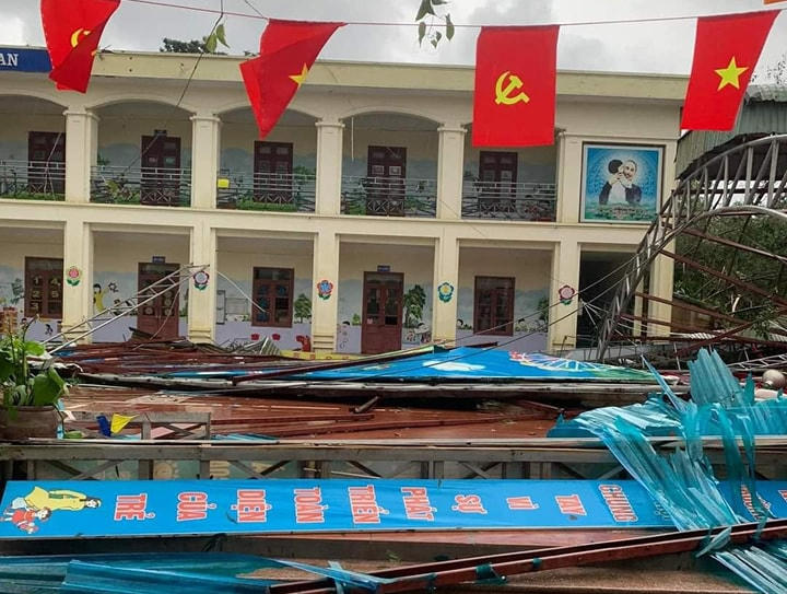 Học sinh, sinh viên nhiều nơi nghỉ học, học online sau bão số 3