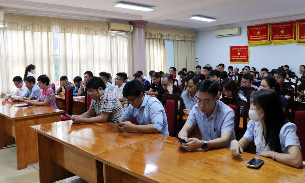 Khai mạc hội thi tin học cho cán bộ công, viên chức tỉnh Bắc Giang