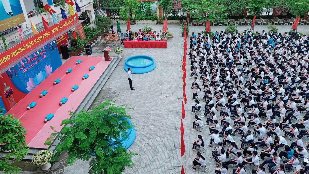 Trường THCS Nguyễn Trãi A trau dồi kỹ năng sống trước kỳ nghỉ hè