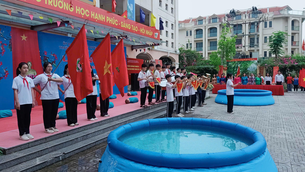 Trường THCS Nguyễn Trãi A trau dồi kỹ năng sống trước kỳ nghỉ hè