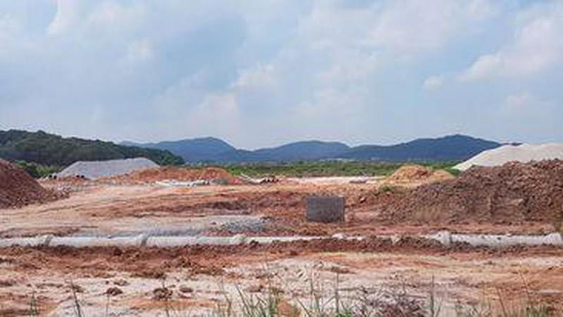 Xử phạt gần nửa tỷ đồng đối với chủ đầu tư chưa được bàn giao đất đã tiến hành thi công