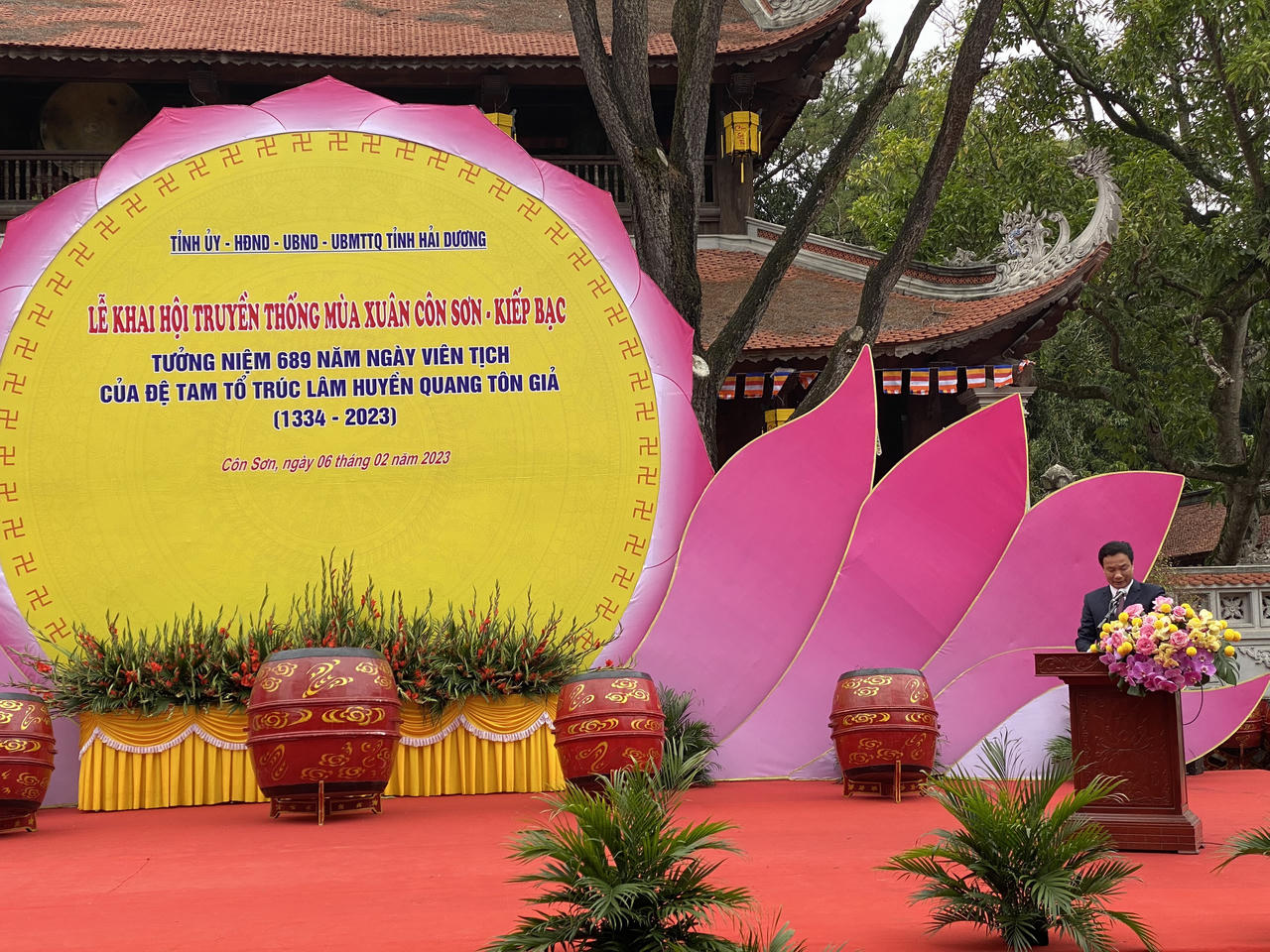 Hải Dương: Khai hội truyền thống mùa Xuân Côn Sơn - Kiếp Bạc
