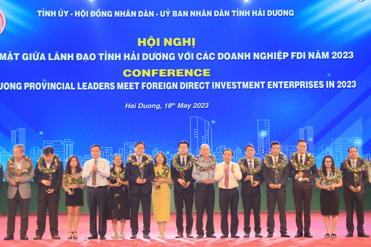 Gần 500 doanh nghiệp FDI đang hoạt động tại Hải Dương
