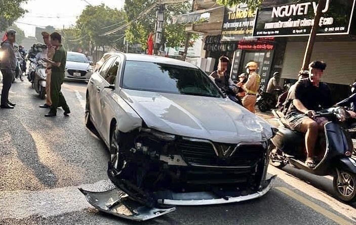 Khởi tố lái xe say xỉn gây tai nạn liên hoàn ở Hải Dương