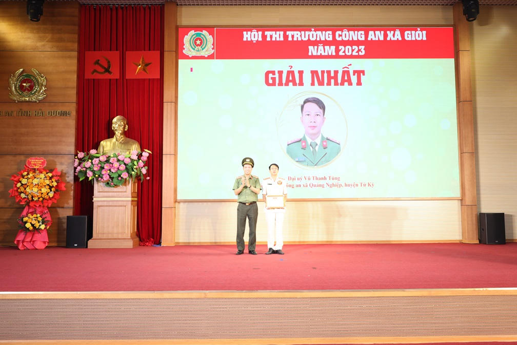 Công an tỉnh Hải Dương lần đầu tiên tổ chức Hội thi Trưởng Công an xã giỏi 