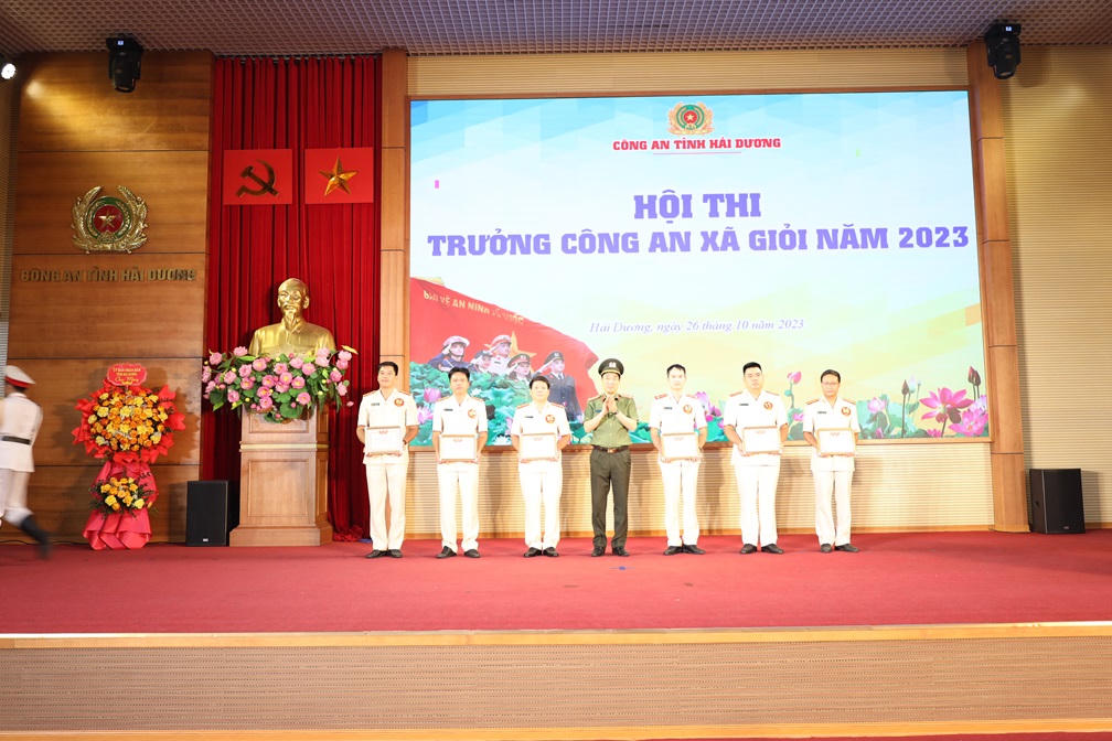 Công an tỉnh Hải Dương lần đầu tiên tổ chức Hội thi Trưởng Công an xã giỏi 