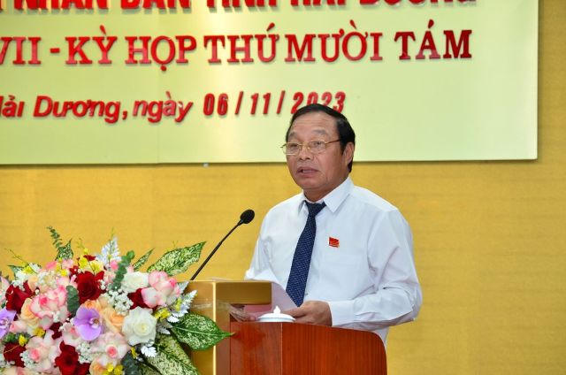 HĐND tỉnh Hải Dương thông qua 16 Nghị quyết quan trọng