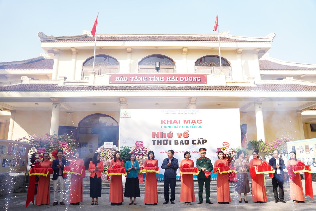 Bảo tàng tỉnh Hải Dương tái hiện không gian 'thời bao cấp'