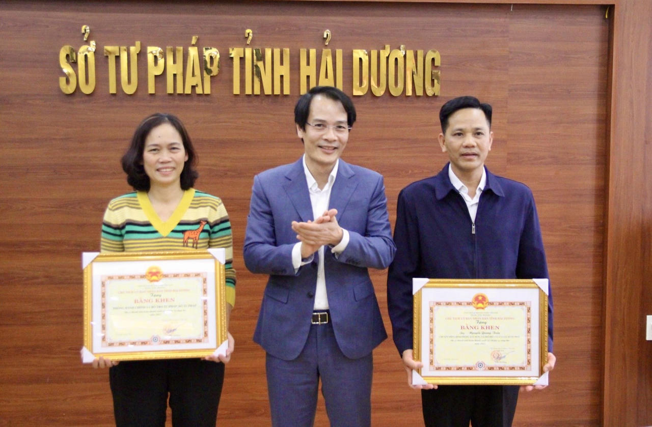 Năm 2023, khối lượng công việc của ngành Tư pháp tỉnh Hải Dương tăng từ 20-70%