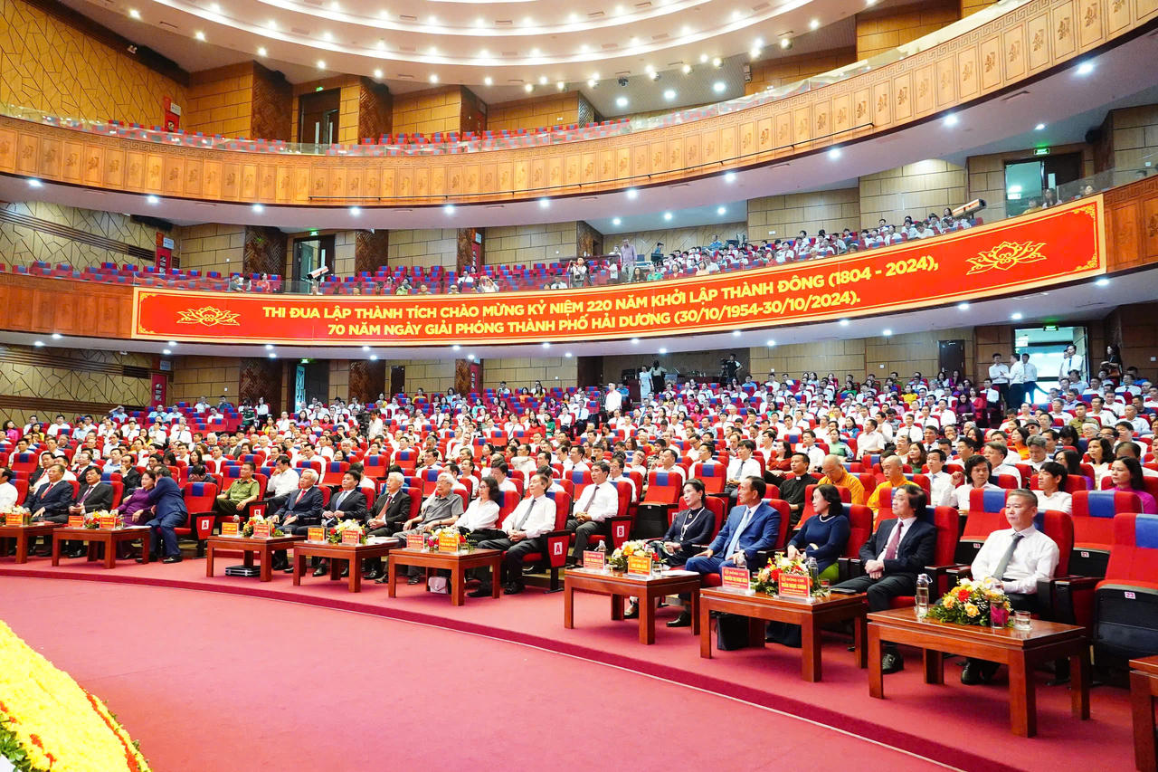 220 năm khởi lập Thành Đông và 70 năm ngày giải phóng thành phố Hải Dương