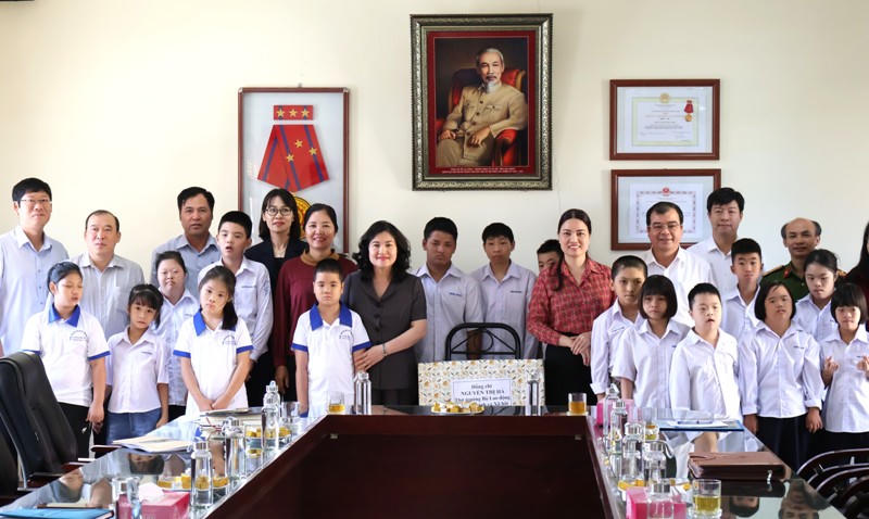 Đoàn kiểm tra liên ngành tình hình thực hiện Luật trẻ em, quyền trẻ em làm việc tại Hải Dương