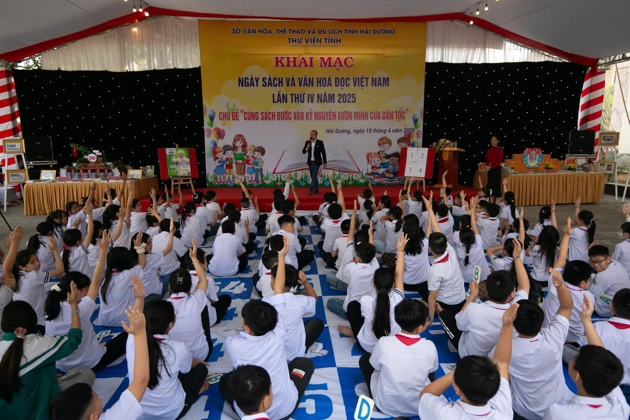 Nhiều hoạt động trong Ngày sách và Văn hóa đọc Việt Nam tại Hải Dương