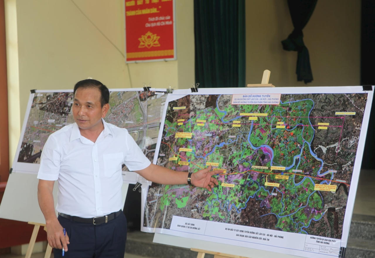 Hải Dương khẩn trương triển khai dự án đường sắt Lào Cai – Hà Nội – Hải Phòng