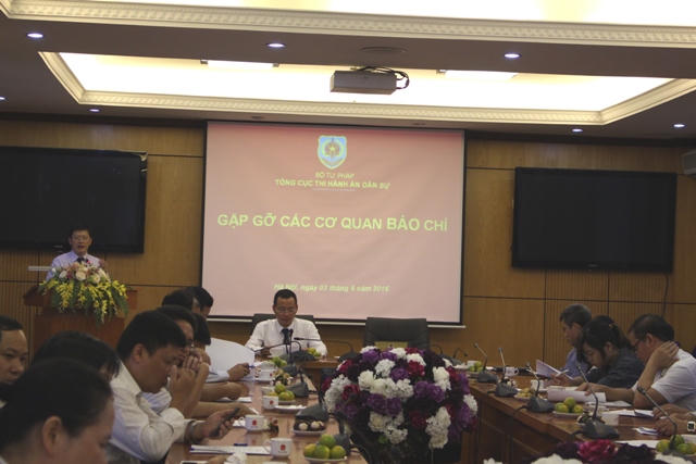 Tổng cục Thi hành án dân sự gặp mặt các cơ quan báo chí