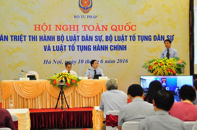 Quán triệt thi hành một số đạo luật mới