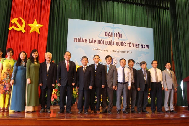 Tổ chức thành công Đại hội thành lập Hội Luật Quốc tế Việt Nam