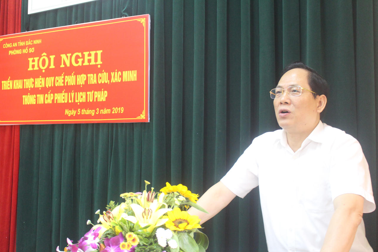 Bắc Ninh triển khai Quy chế phối hợp tra cứu, xác minh thông tin cấp Phiếu Lý lịch tư pháp