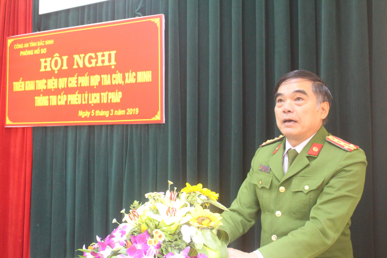 Bắc Ninh triển khai Quy chế phối hợp tra cứu, xác minh thông tin cấp Phiếu Lý lịch tư pháp